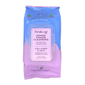Power Fusion Cleansing Wipes by The Creme Shop