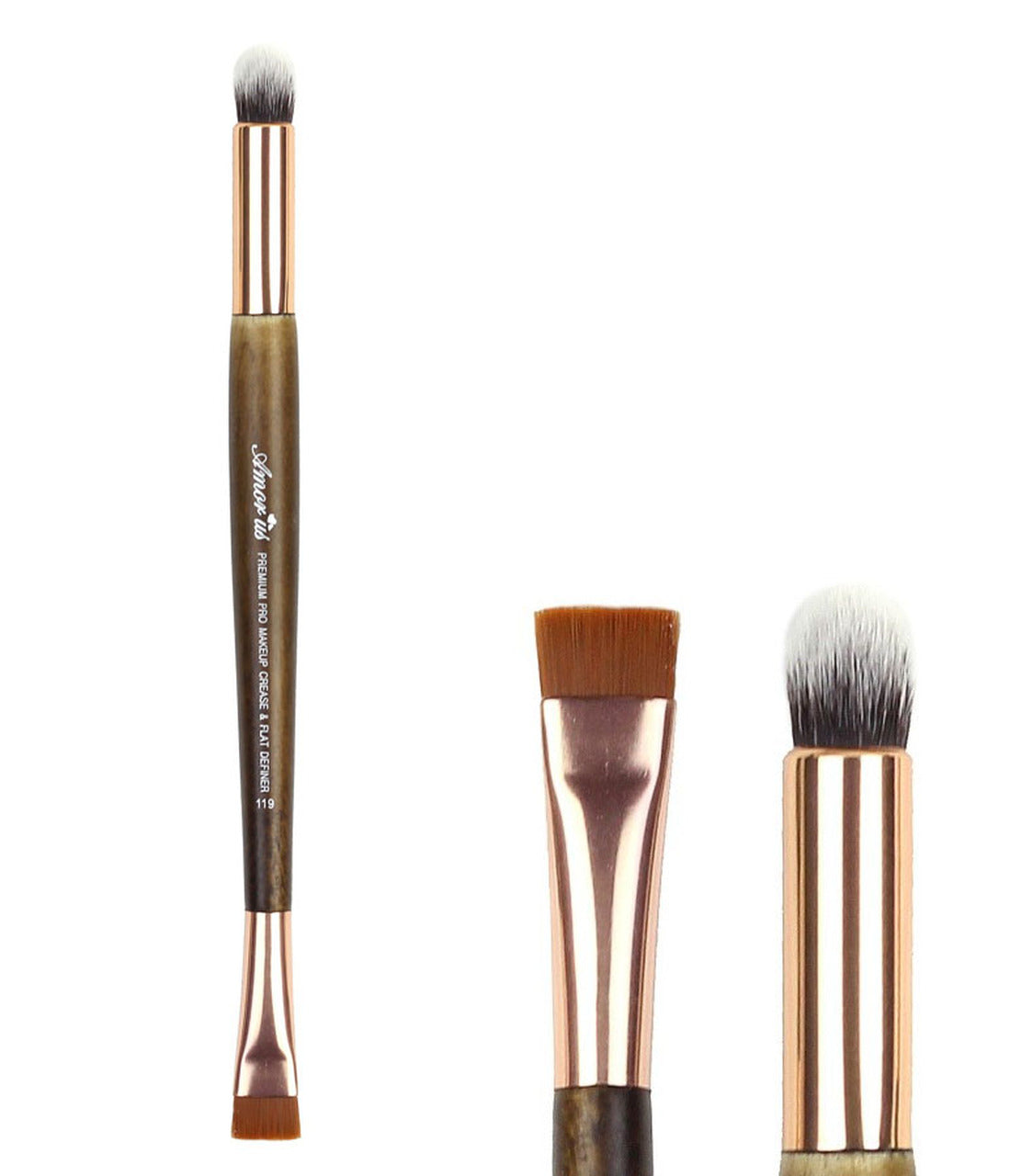 Crease & Flat Definer DUO Brush by Amor Us