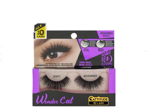 Wonder Cat 3D Lashes in style “November”