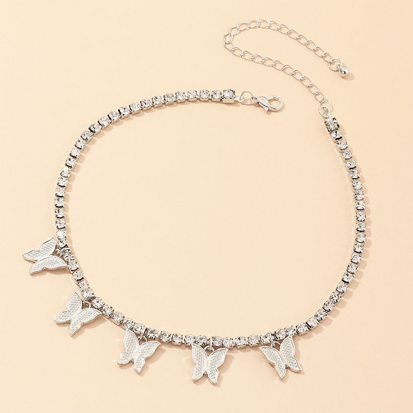 Single Layer Butterfly Necklace